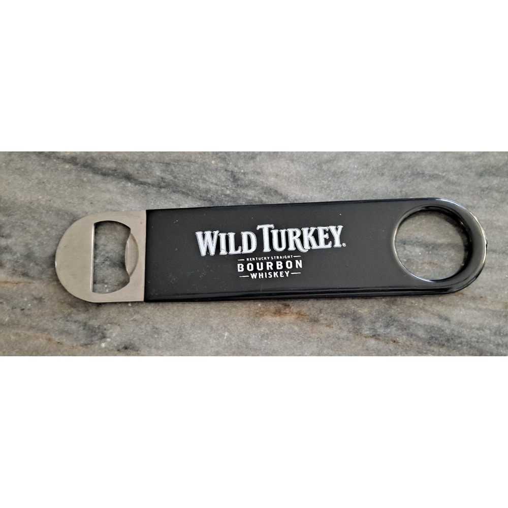 Wild Turkey Bottle Opener 7 Inch Jimmy Russell Quote On Other Side